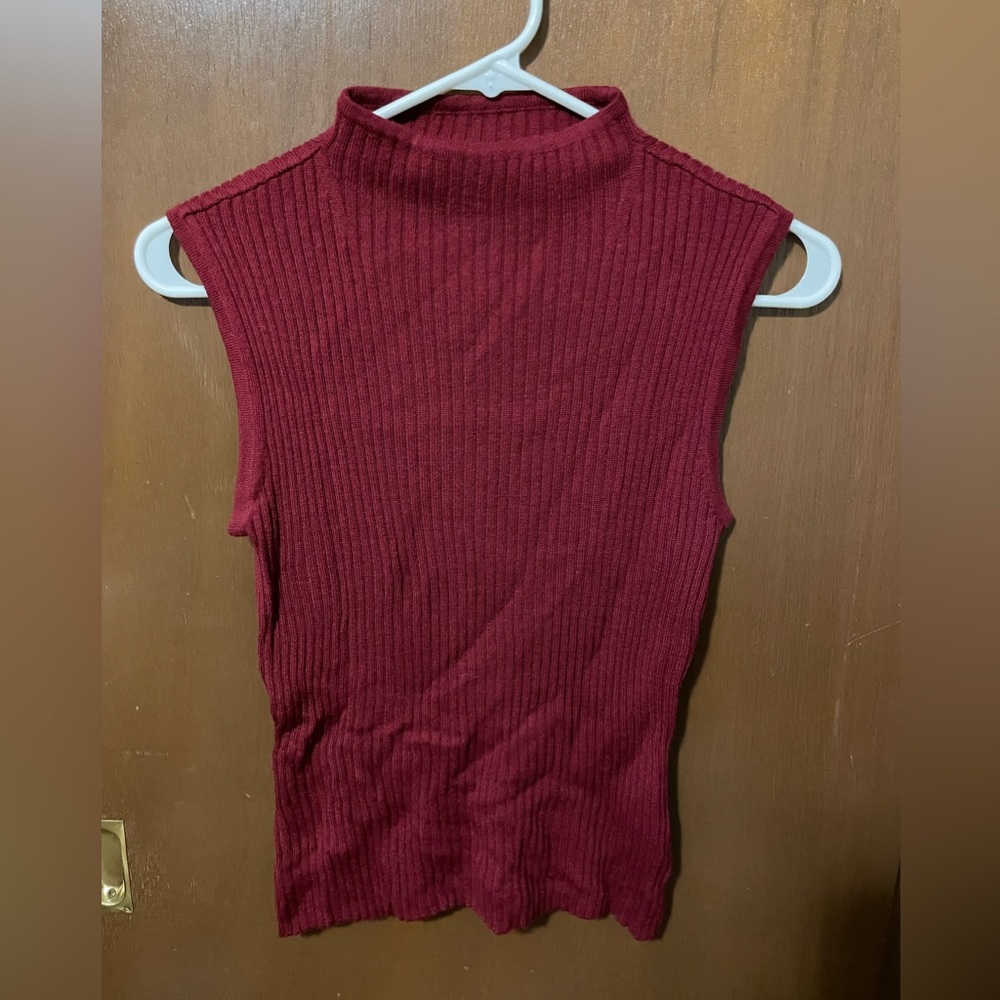 NWOT Tank Turtleneck Sweater